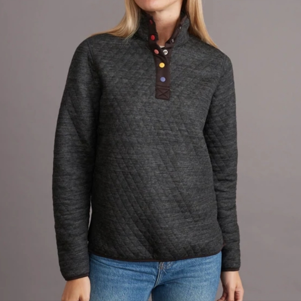 Marine Layer reversible Corbet pullover sweater